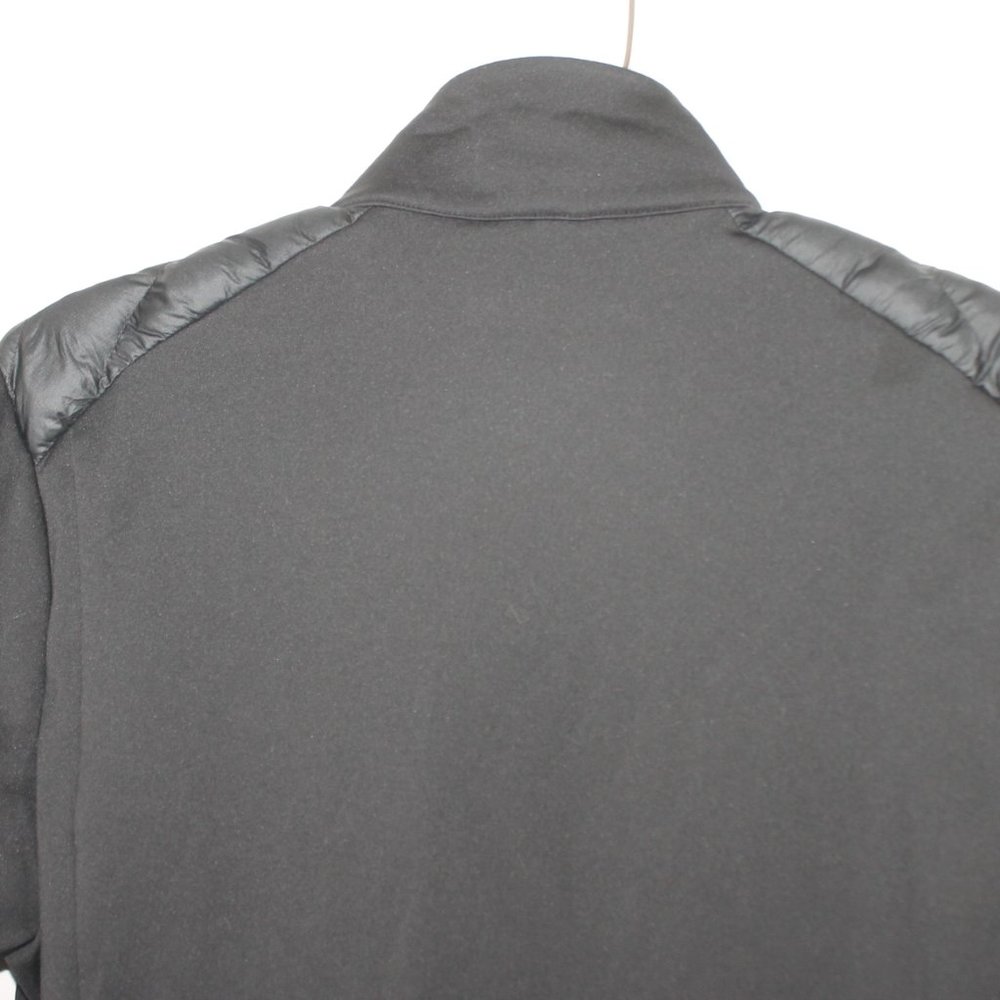 NIKE GOLF AEROLOFT Black Puffer Jacket Coat Woman Size XL Full Zipper Front L/S - Picture 10 of 14